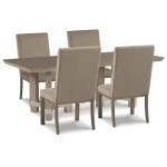 Chrestner Dining Table and 4 Chairs