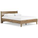 Deanlow Queen Platform Panel Bed
