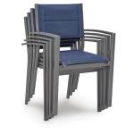 Rocky Creek Outdoor Sling Arm Chair (Set of 4) - Image 4
