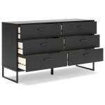 Socalle Twin Panel Platform Bed and Dresser - Image 12