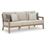 Hallow Creek Outdoor Sofa with Cushion - Image 2
