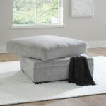 Casselbury Oversized Swivel Chair and Ottoman - Image 13