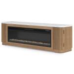 Camdill 80" TV Stand with Electric Fireplace - Image 3