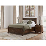 Danabrin Queen Storage Footboard with Roll Slats