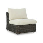 Kimora Outdoor Armless Chair with Cushion