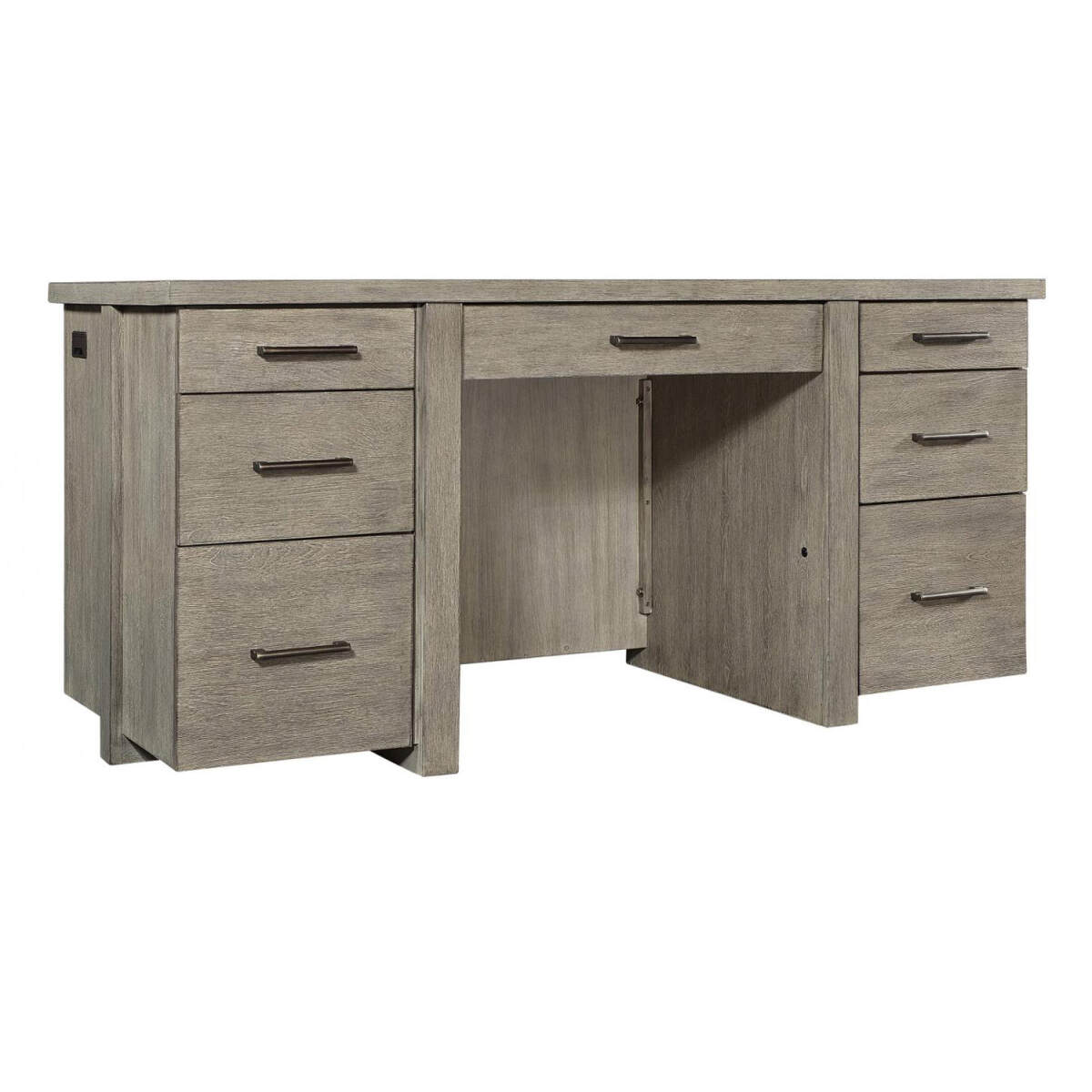 472ac930453351841839b64297236343 Platinum 66" Executive Desk - Image 1