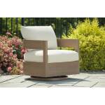 Serene Bay Outdoor Swivel Glider Chair with Cushion - Image 3