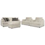 Soletren Sofa, 2 Chairs, and Ottoman - Image 2
