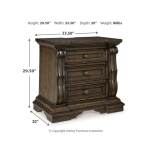 Maylee Queen Upholstered Panel Bed, Dresser and 2 Nightstands - Image 18