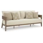 Serene Bay Outdoor Sofa with Cushion - Image 2