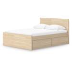 Onita Full Panel Platform Bed with 2 Side Storage - Image 7