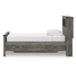 Frandern Twin Bookcase Bed with Storage, Dresser and Mirror - Image 16