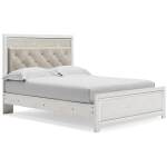 Altyra Queen Upholstered Panel Bed, Dresser, Mirror, and Chest - Image 5