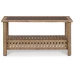 Braylee Outdoor Loveseat with Table (Set of 2) - Image 7
