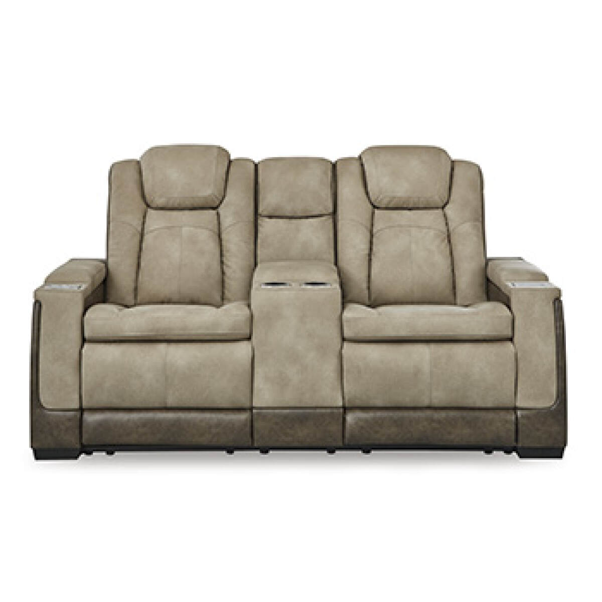 480c6fa5a73684071fe1cd7c1972ca14 Next-Gen Durapella Power Reclining Loveseat with Console - Image 1