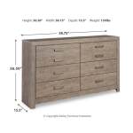 Culverbach Full Panel Bed, Dresser and Chest - Image 10