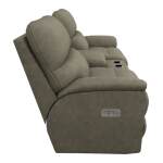 Brooks Power Reclining Loveseat w/ Headrest & Console - U49727 - Image 5