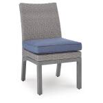 Half Moon Beach Outdoor Side Chair with Cushion (Set of 2) - Image 4