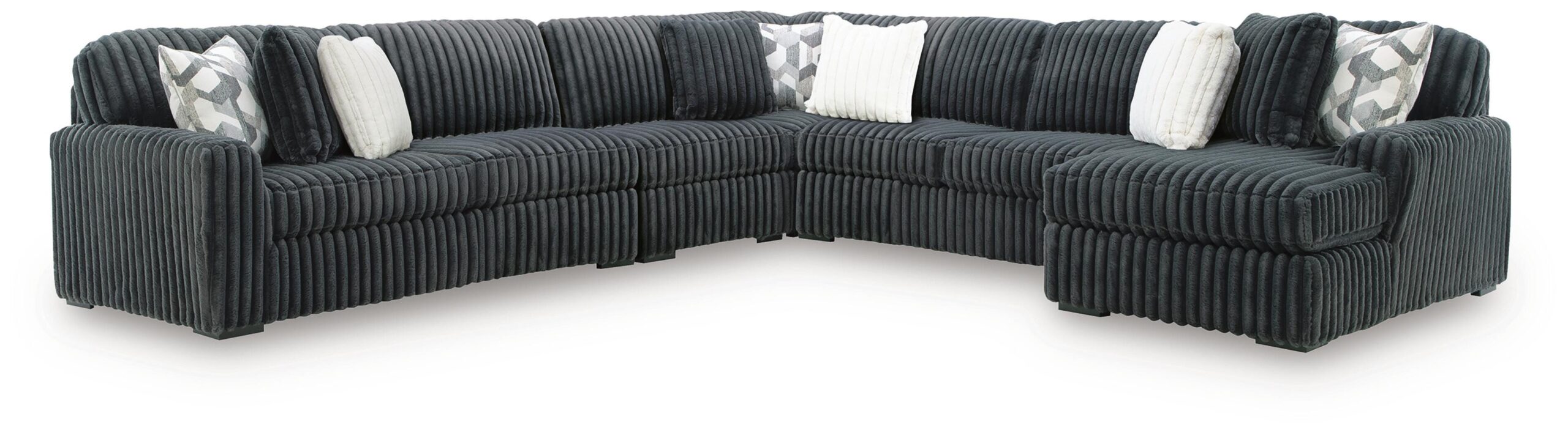 489696ddf50ad314fc930f6c479db85b Midnight-Madness 5-Piece Sectional with Chaise - Image 1