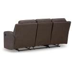 Lavenhorne Reclining Sofa with Drop Down Table - Image 7