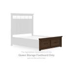 Taffenbrook Queen Storage Footboard