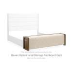 Marxmore Queen Upholstered Storage Footboard