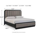 Rowanbeck King Panel Bed, Dresser, Mirror, Chest and Nightstand - Image 13