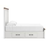 Savonport Queen Panel Bed with Storage - Image 7