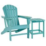 Sundown Treasure Adirondack Chair with End Table