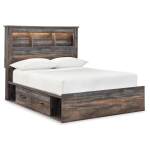 Drystan Full Bookcase Storage Bed and Dresser - Image 6