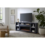 Taylor 84" Fireplace Console MYY1960-MBL - Image 3