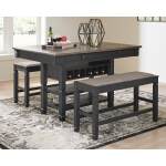 Tyler Creek Counter Height Dining Table and 4 Barstools with Server - Image 15