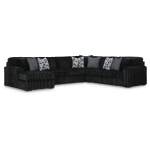 Midnight-Madness 6-Piece Sectional with Chaise