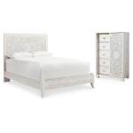 Paxberry Queen Panel Bed and Chest