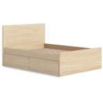 Onita Full Panel Platform Bed with 1 Side Storage - Image 5