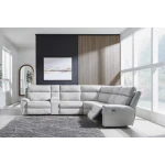 Social Pointe Left-Arm Facing Power Recliner