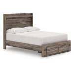Elbrim Full Panel Storage Bed