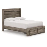 Elbrim Full Panel Storage Bed