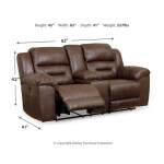 Stoneland Power Reclining Loveseat with Console - Image 5