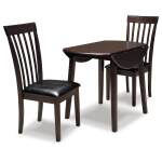 Hammis Dining Table with 2 Chairs