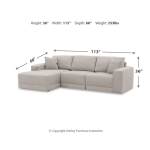 Next-Gen Gaucho 3-Piece Sectional Sofa with Chaise - Image 5