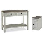 Bolanburg Sofa Table and Chair Side End Table