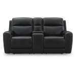 5Z-Comfort Power Reclining Loveseat with Console - Image 5