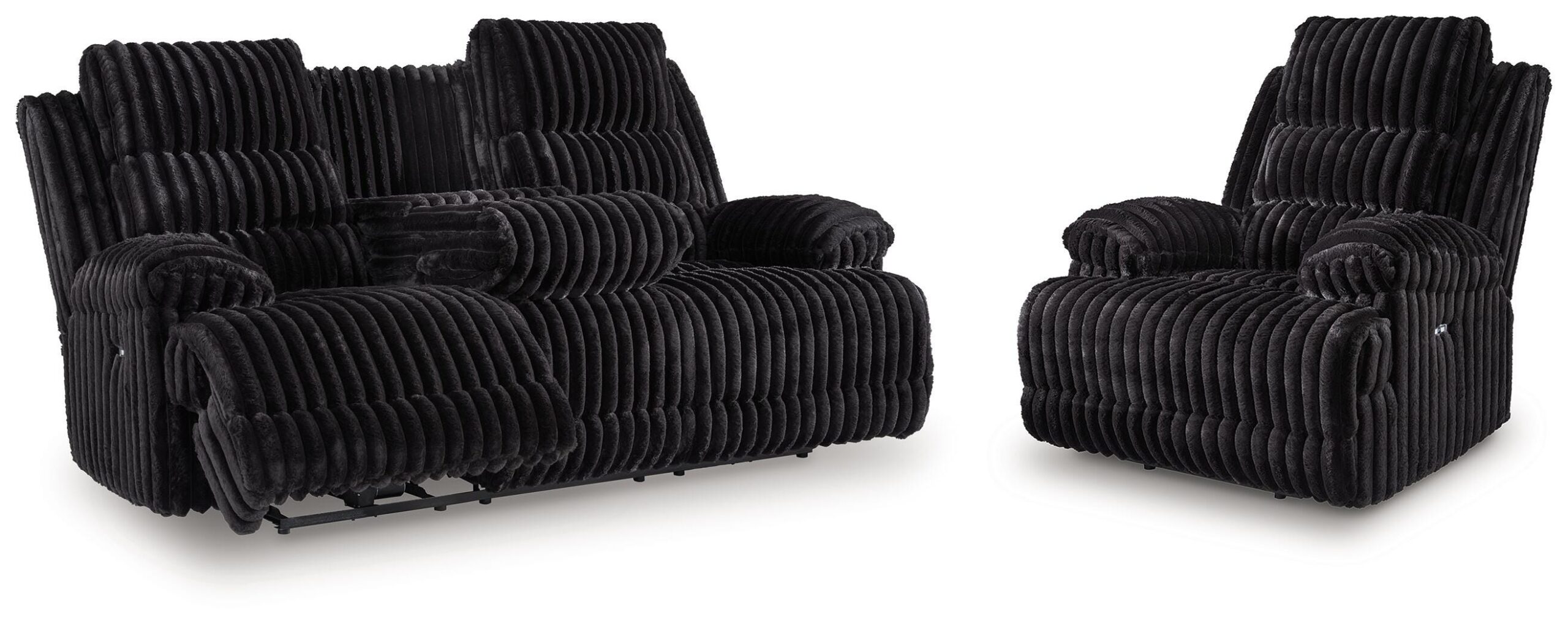 4db4131b883315f421ec59f5364ea93b Rhines Falls Power Reclining Sofa and Power Recliner - Image 1