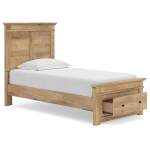 Makidern Twin Panel Storage Bed, Dresser and Mirror - Image 12