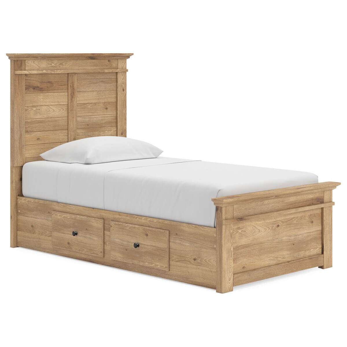 4dd8fe9f059b0de5c76e061b7c49cdc4 Makidern Twin Panel Storage Bed - Image 1