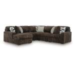 Midnight-Madness 5-Piece Sectional with Chaise
