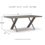 Krystanza Dining Table and 4 Chairs - Image 12
