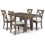 Moriville Dining Table and 4 Chairs