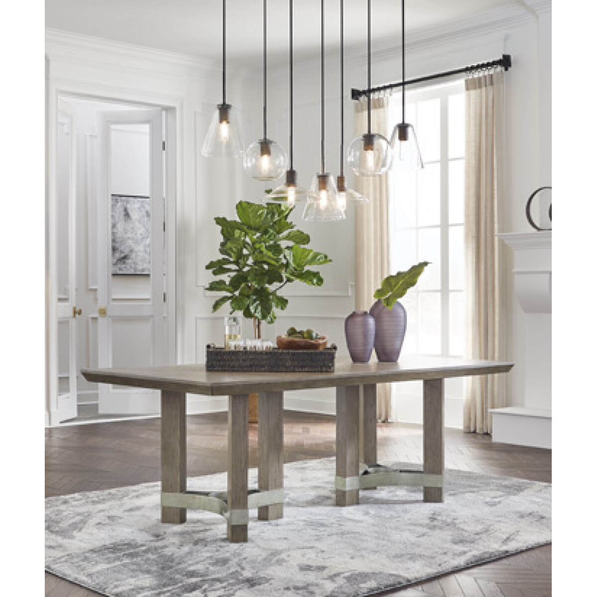 4e5cb90d47d6779bfa961db2432a9f55 Chrestner Dining Table - Image 1